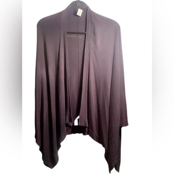 Lululemon black Hatha Oversized Lightweight Viscose Silk Wrap Scarf Blanket OS - Picture 2 of 3